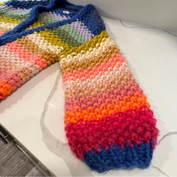 Anthropologie Colorful Knit Cardigan - Picture 8 of 13